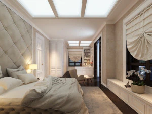 शयनकक्ष 01 3D मॉडल