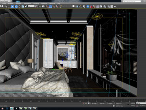 bedroom 01 Modèle 3D