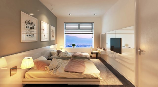 bedroom for girls Modelo 3D .c4d .max .obj .3ds .fbx .stl .blend 