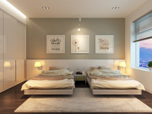 bedroom for girls Modelo 3D