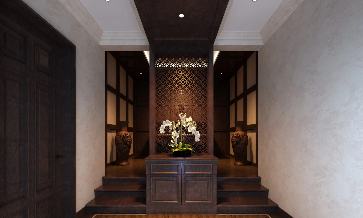 altar room 3D Model .c4d .max .obj .3ds .fbx .stl .blend