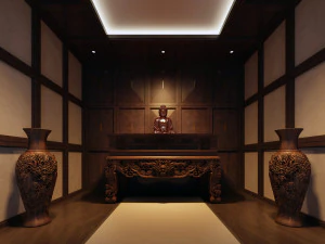 altar room 3D Model