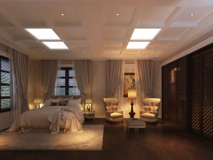 quarto cl&aacute;ssico qgl Modelo 3D