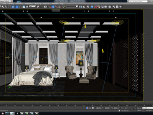 qgl classic bedroom 3D 模型