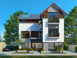 conhue house 3D Modell