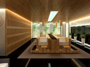 foot massage room 3D Model