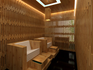 foot massage room Modelo 3D