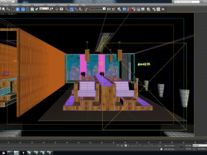 foot massage room Modelo 3D