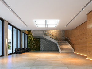 hall of office hss 3D Model