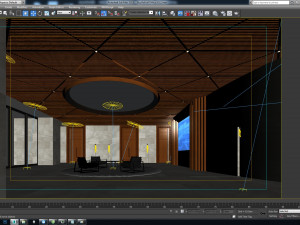 hall of office hss 3D Model