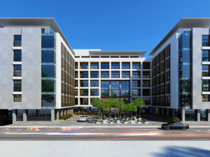 office building 2 options 3D Model