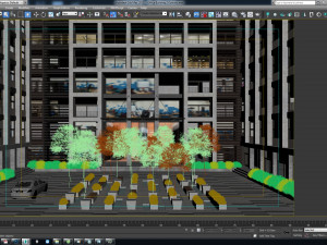 office building 2 options 3D Model