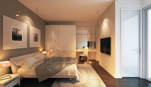 chhb bedroom 3D Model .c4d .max .obj .3ds .fbx .stl .blend 