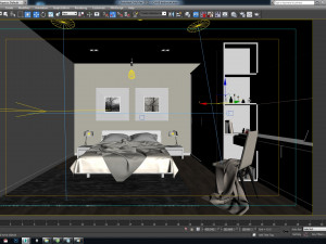 chhb bedroom 3D Model