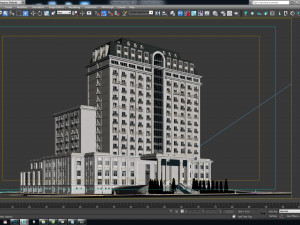 hv hotel 3Dモデル