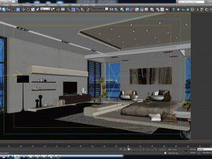 master bedroom Modelo 3D