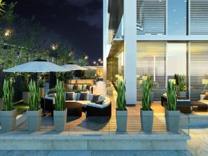 садове кафе 3D Модель