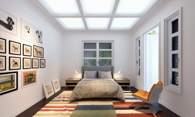 qgl classic bedroom Modèle 3D .c4d .max .obj .3ds .fbx .stl .blend 