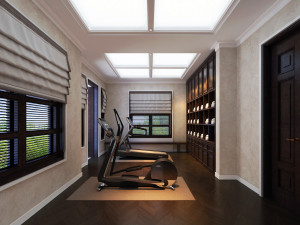 reading room - gym room 3D Модель