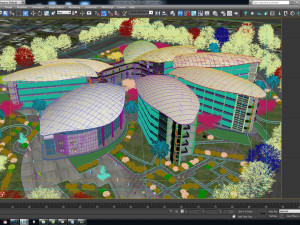 th school 3D 모델