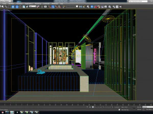 wardrobe and bathroom 3D Model