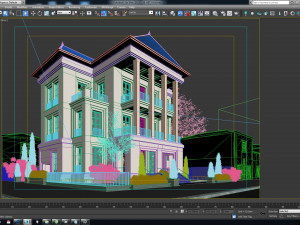 59 hbt villa 3D Модель