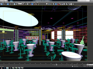 bar bnvc Modello 3D