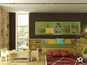 quarto infantil menino 2 Modelo 3D