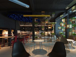 cafe vct2o1 3D Модель