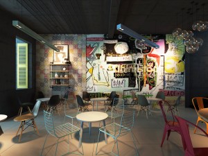 cafe vct2o1 3D Модель