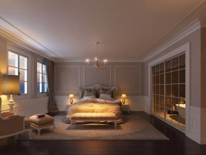 classic bedroom 3D Model