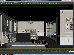 classic bedroom 3D Model