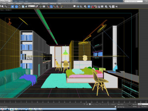 qap4 apartment 3D Model