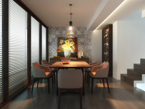 dining room ha 3D मॉडल