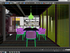 dining room ha 3D मॉडल