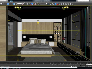 bedroom qeu 3D Model