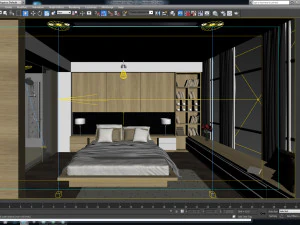 bedroom qeu 3D Model