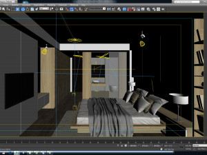 bedroom qeu 3D Model