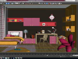 kinderkamer 01 3D Model