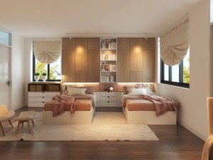 ha bedroom for girls 3D Model