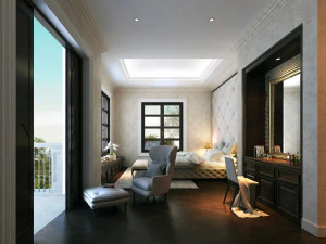 마스터 침실 qgl 3D 모델