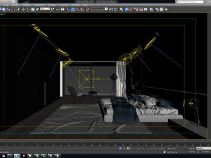 master bedroom qht 3D Модель