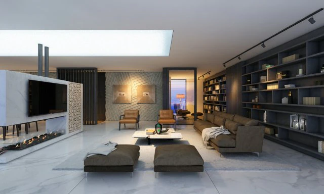 ático Modelo 3D .c4d .max .obj .3ds .fbx .stl .blend