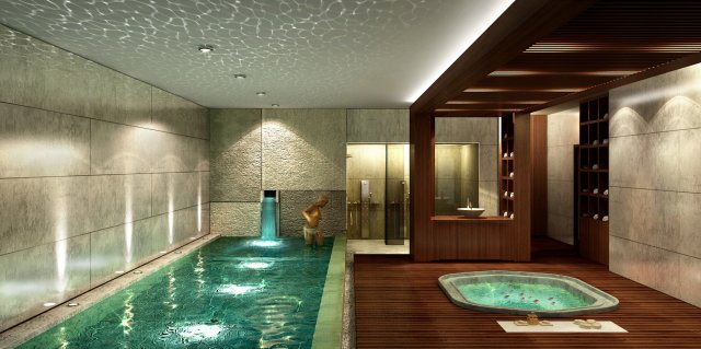 home jacuzzi 3D 모델 .c4d .max .obj .3ds .fbx .stl .blend 
