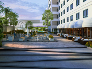 mfgarden cafe exterior 3Dモデル