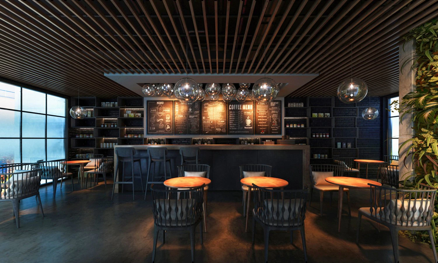 ristorante 01 Modello 3D .c4d .max .obj .3ds .fbx .stl .blend