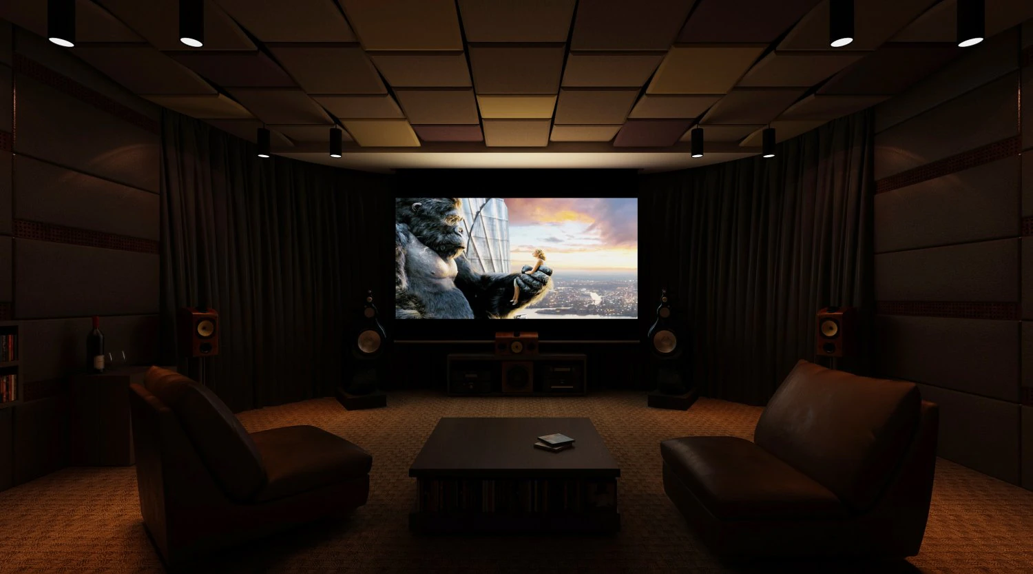 segundo home theater Modelo 3D .c4d .max .obj .3ds .fbx .stl .blend