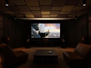 nd home theatre Model 3D
