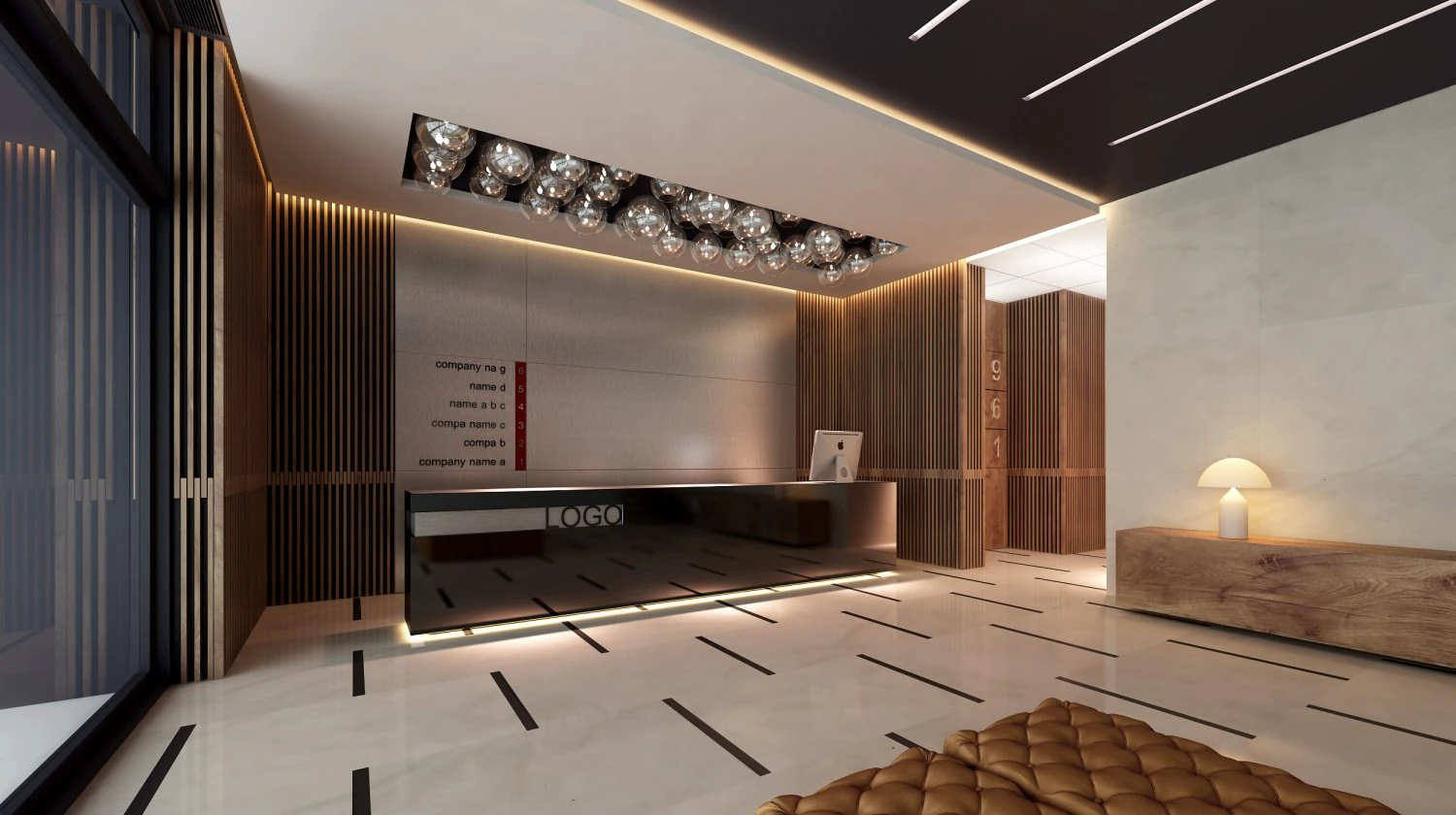 reception qnd 3D Model .c4d .max .obj .3ds .fbx .stl .blend 