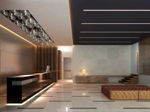 reception qnd 3D Model